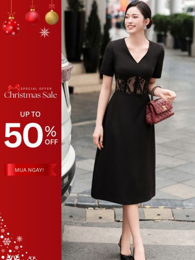 Black Lace Dress GEMMI, DK8811