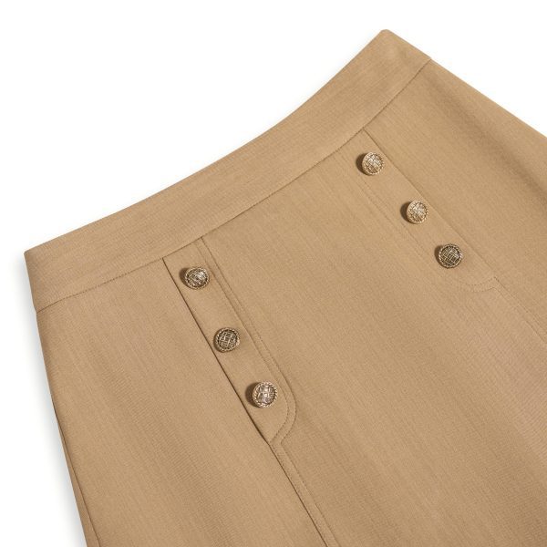Chân váy midi Retro Chic GEMMI, JS203 - Hình ảnh 6