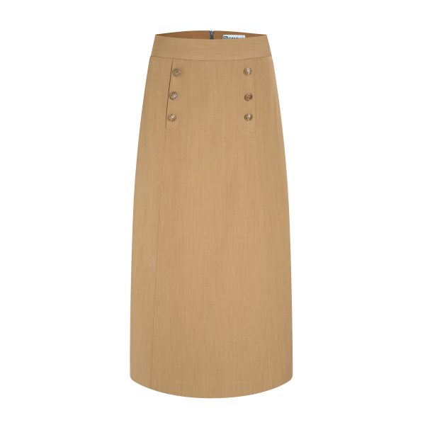 Chân váy midi Retro Chic GEMMI, JS203 - Hình ảnh 5