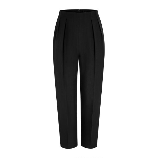 Quần âu đen basic GEMMI, QS703