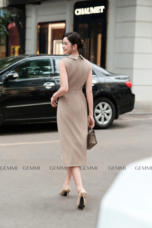Đầm công sở vest cách điệu GEMMI, DK8815 - Hình ảnh 6