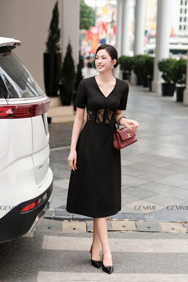 Black Lace Dress GEMMI, DK8811