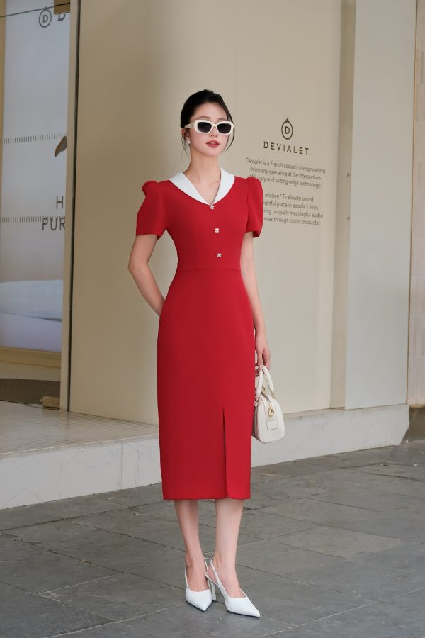 Đầm Dahlia Ruby Dress  GEMMI, DK8817