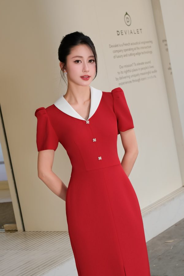 Đầm Dahlia Ruby Dress  GEMMI, DK8817 - Hình ảnh 3