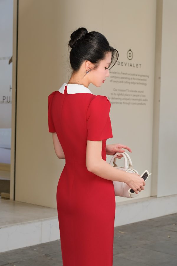 Đầm Dahlia Ruby Dress  GEMMI, DK8817 - Hình ảnh 4