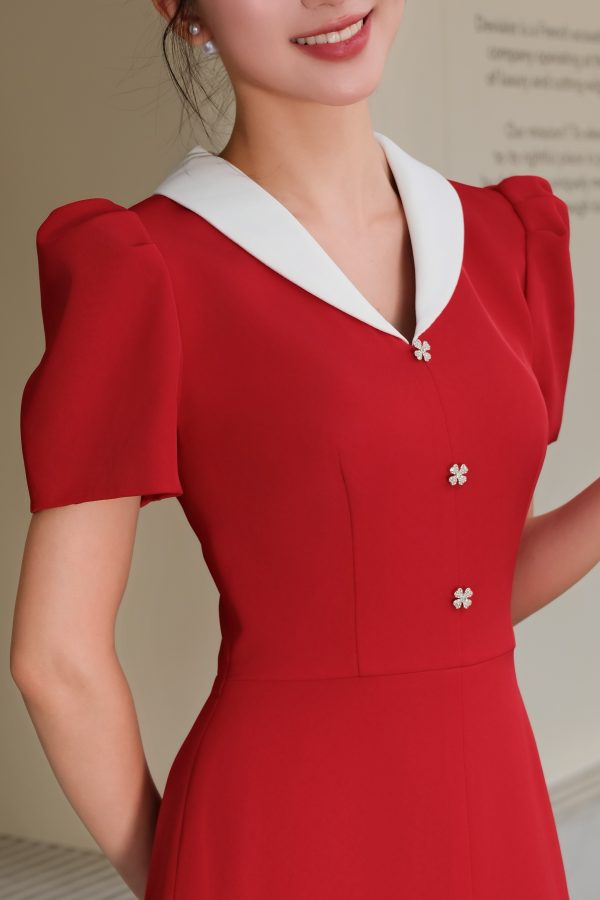 Đầm Dahlia Ruby Dress  GEMMI, DK8817 - Hình ảnh 5