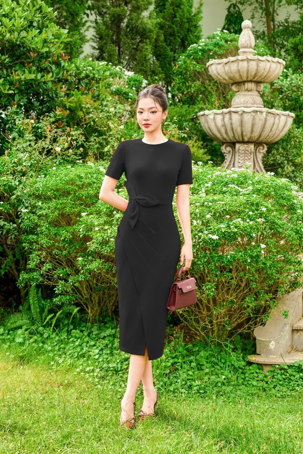 Đầm Velvet Rose Elegance Dress, DK8864 - Ảnh 6