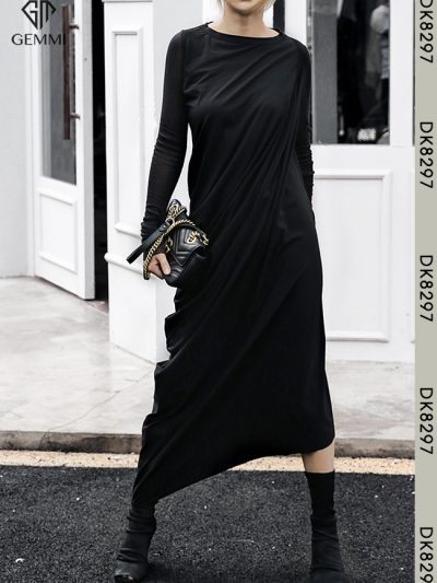 Đầm dáng rộng hàng lẻ size DK8297