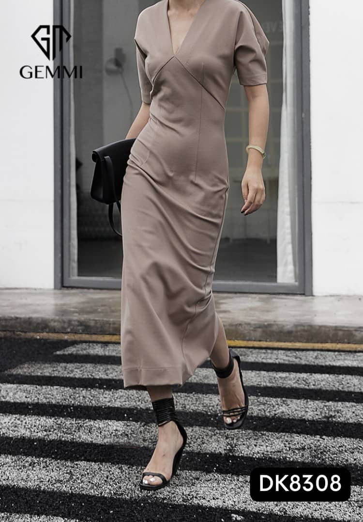 Đầm dáng dài Hàng lẻ size DK8308 - Ảnh 2