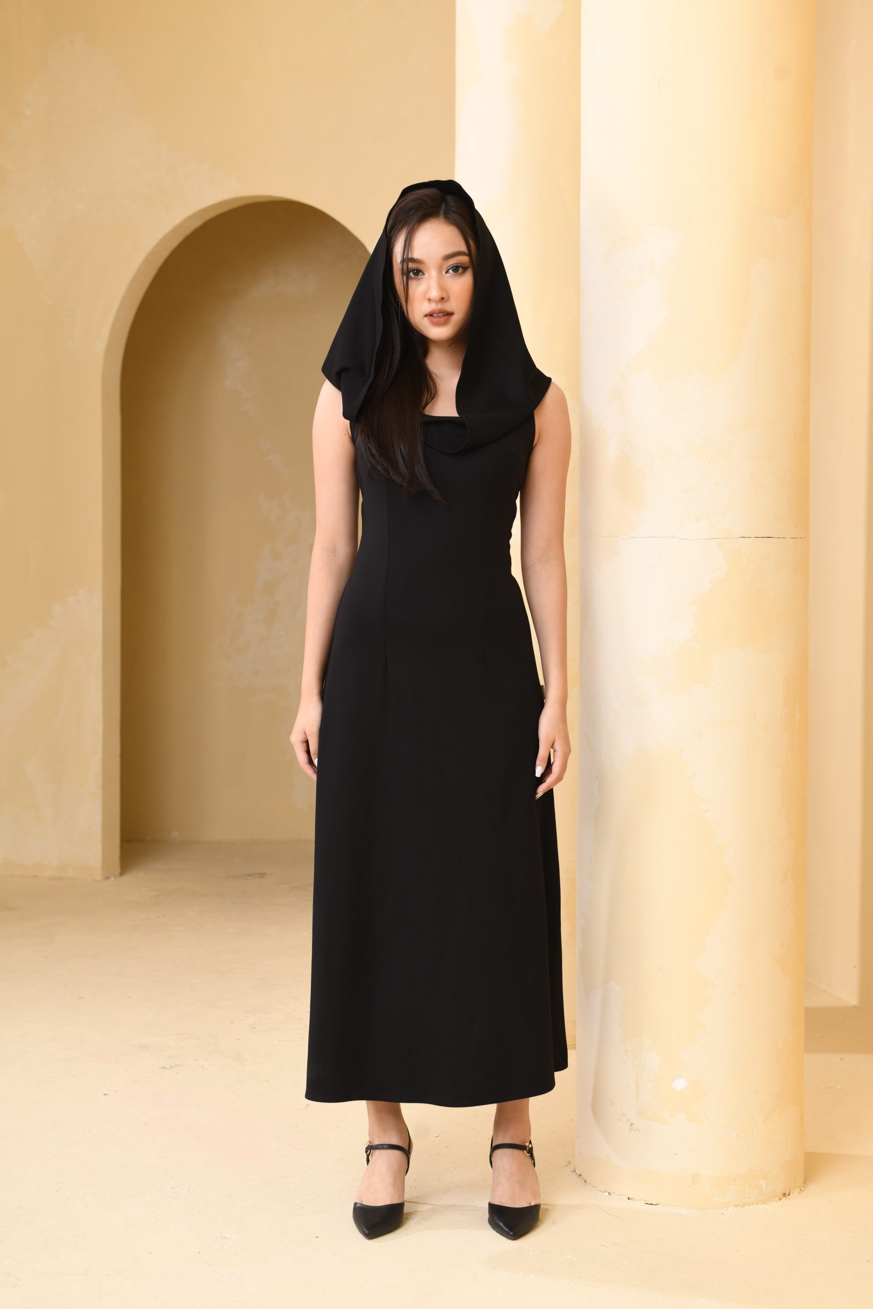 Đầm dáng dài sale hàng lẻ size DK8457 - Ảnh 3