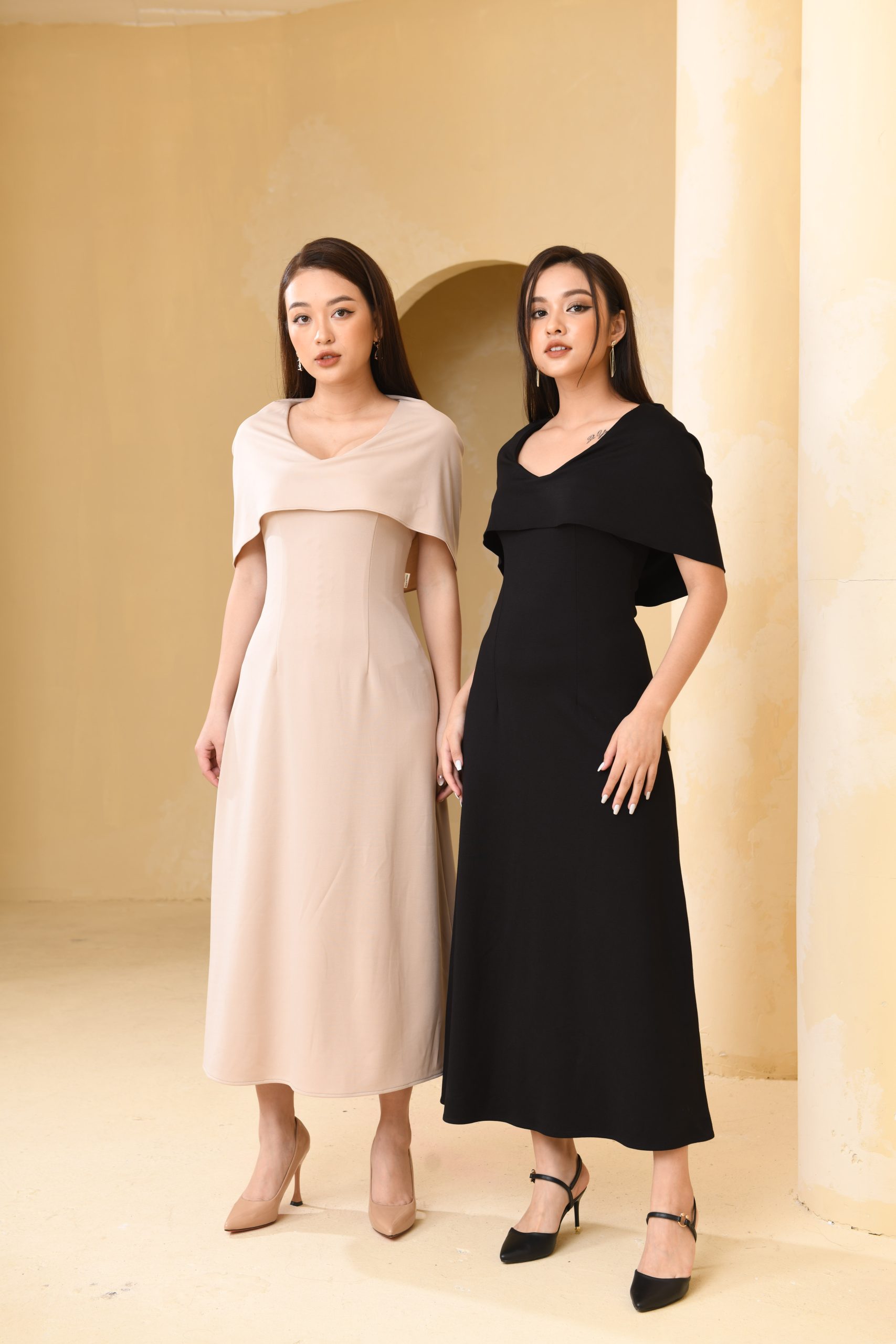 Đầm dáng dài sale hàng lẻ size DK8457