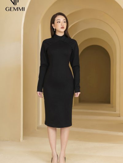 Đầm sale hàng lẻ size DK8443