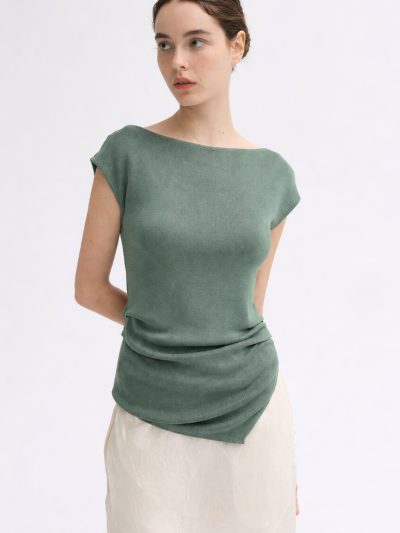 Áo ôm cổ thuyền, AS910