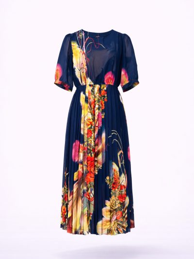 Đầm Maxi Vintage Hai Lớp Limited VH101