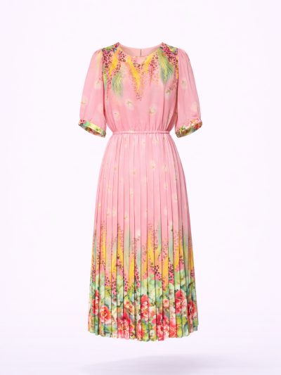 Đầm Maxi Vintage Hai Lớp Limited VH102