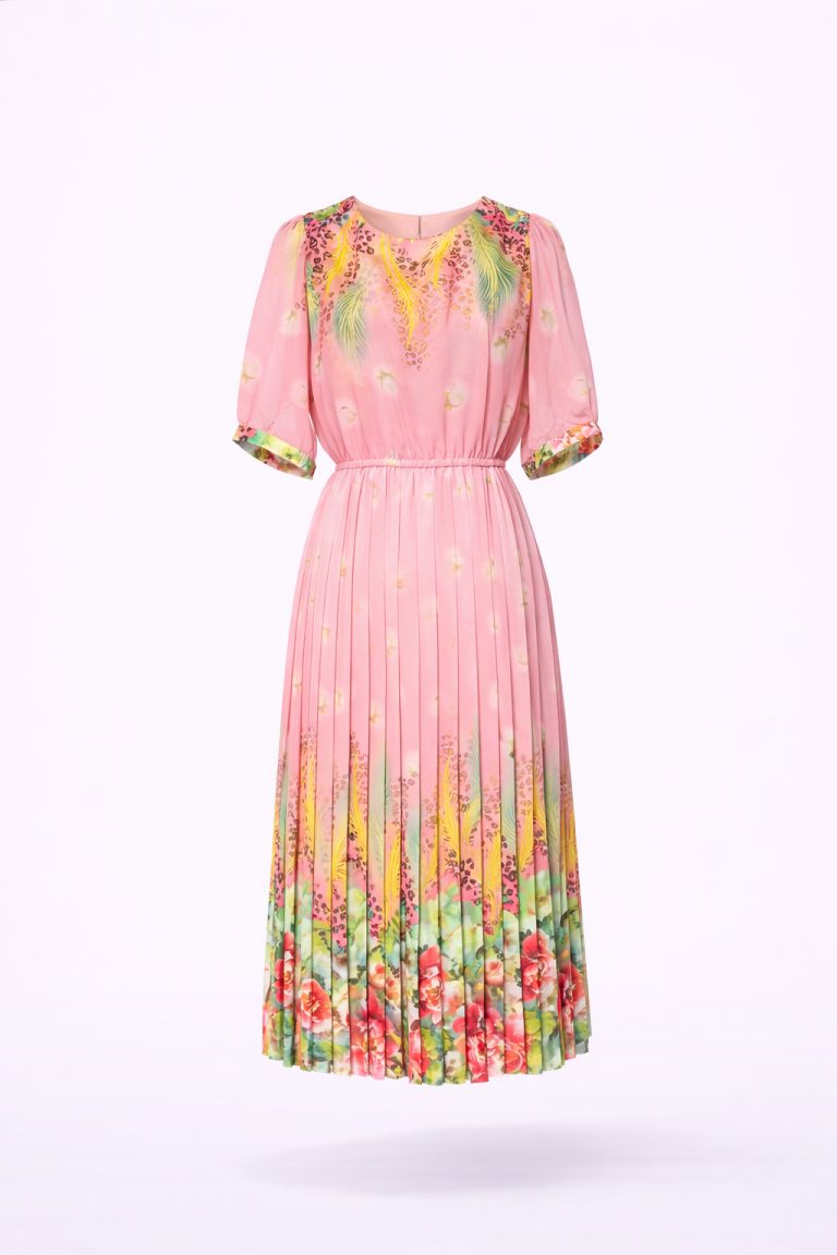Đầm Maxi Vintage Hai Lớp Limited VH102