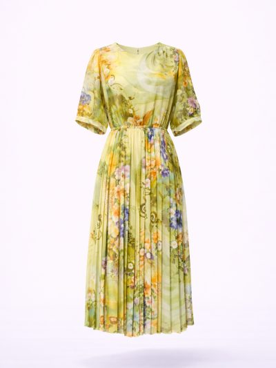 Đầm Maxi Vintage Hai Lớp Limited VH103