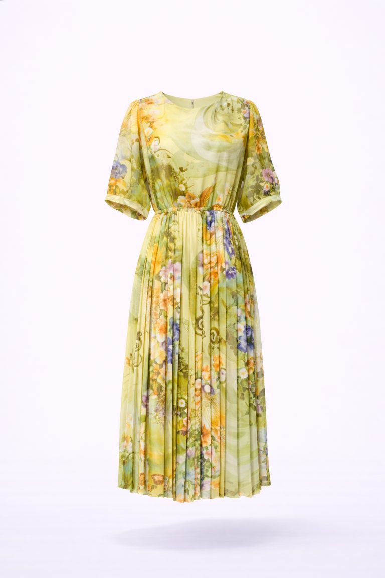 Đầm Maxi Vintage Hai Lớp Limited VH103