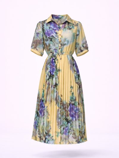 Đầm Maxi Vintage Hai Lớp Limited VH106