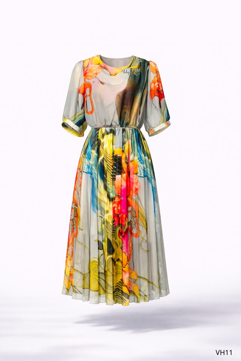 Váy Maxi vintage hàng limited(VH01-VH20) - Ảnh 12