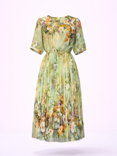 Đầm Maxi Vintage Hai Lớp Limited VH110