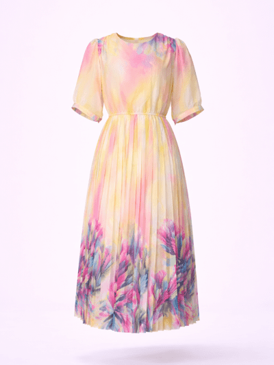 Đầm Maxi Vintage Hai Lớp Limited VH111