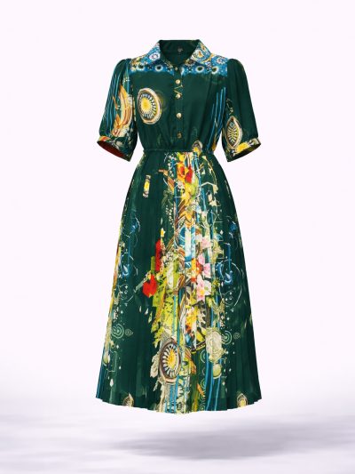 Đầm Maxi Vintage Hai Lớp Limited VH116