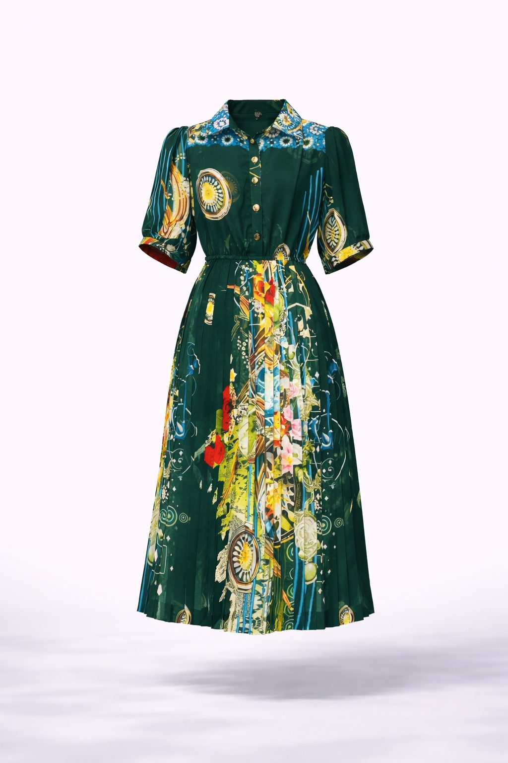 Đầm Maxi Vintage Hai Lớp Limited VH116