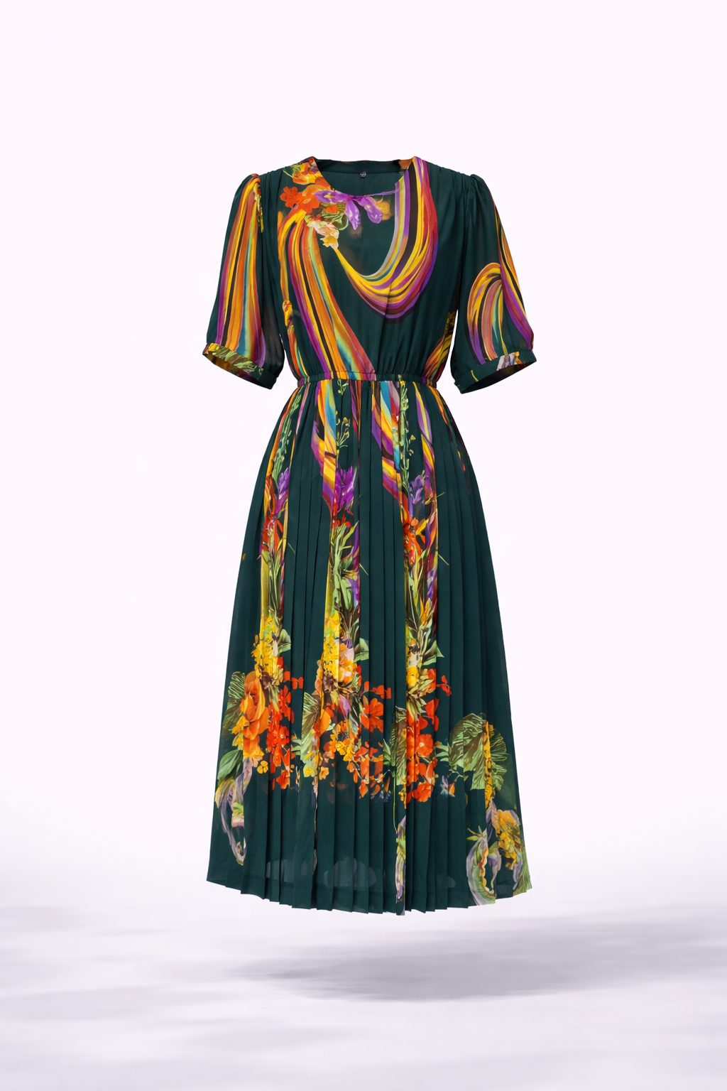 Đầm Maxi Vintage Hai Lớp Limited VH118