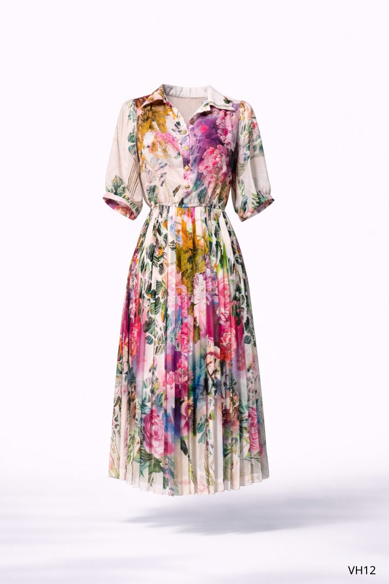 Váy Maxi vintage hàng limited(VH01-VH20) - Ảnh 13