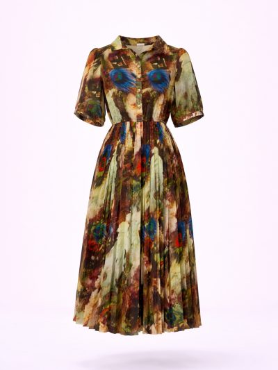 Đầm Maxi Vintage Hai Lớp Limited VH121