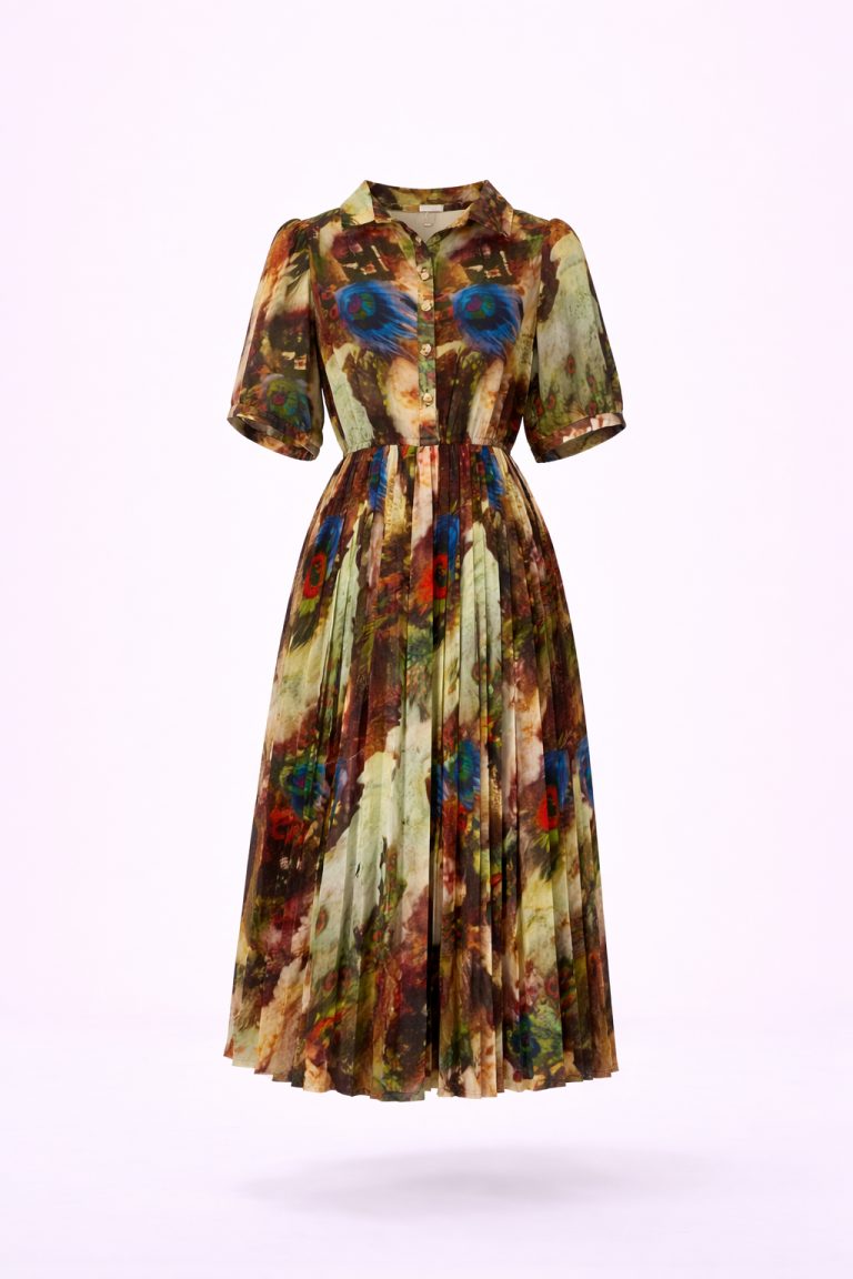Đầm Maxi Vintage Hai Lớp Limited VH121