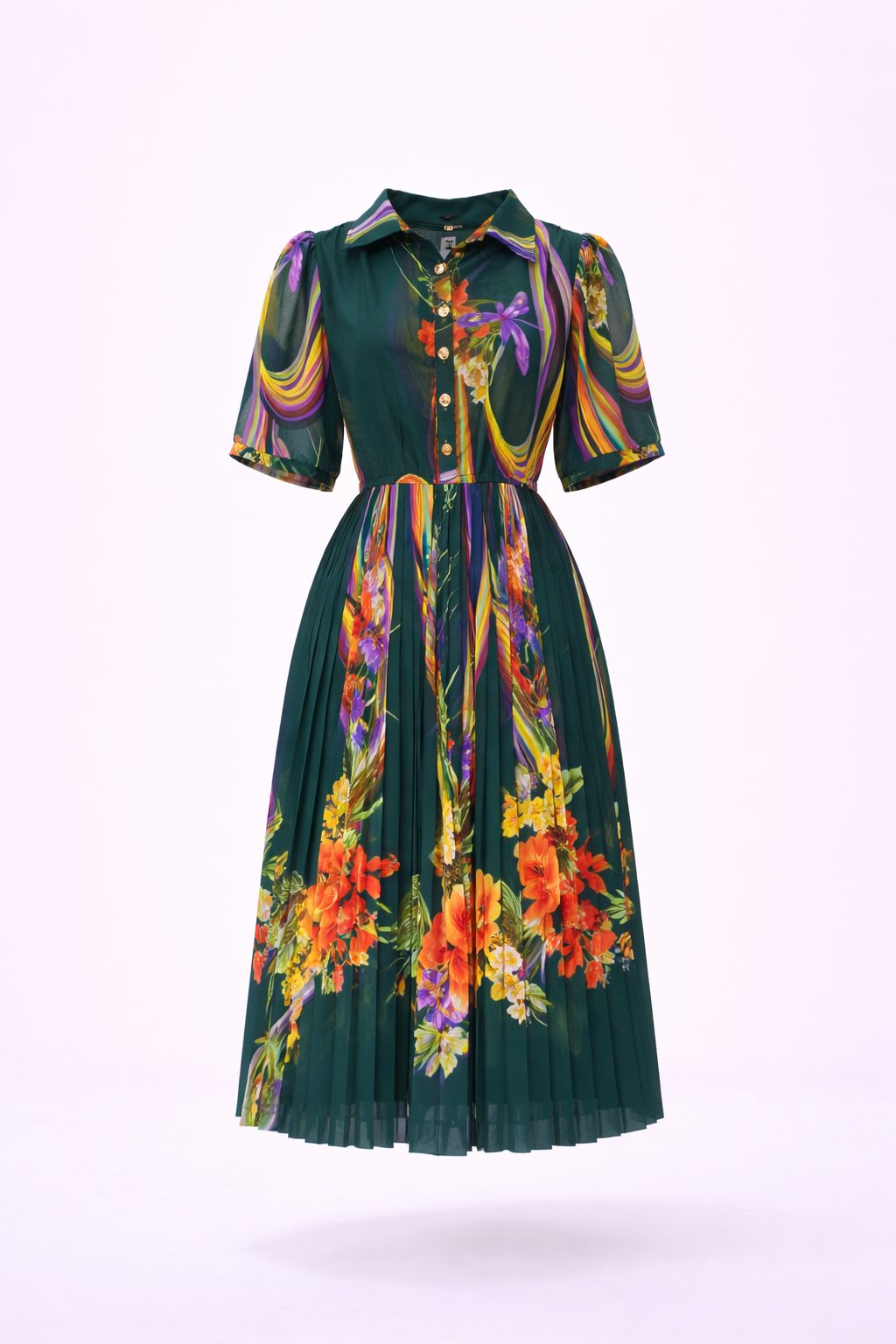 Đầm Maxi Vintage Hai Lớp Limited VH122