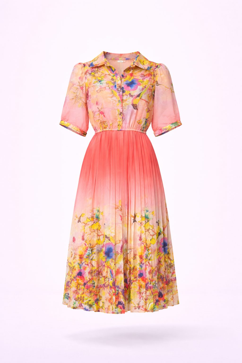 Đầm Maxi Vintage Hai Lớp Limited VH124