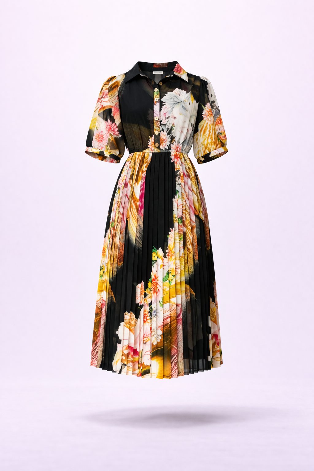 Đầm Maxi Vintage Hai Lớp Limited VH127