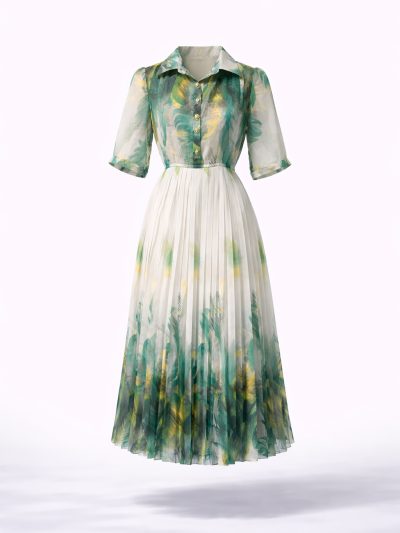 Đầm Maxi Vintage Hai Lớp Limited VH128