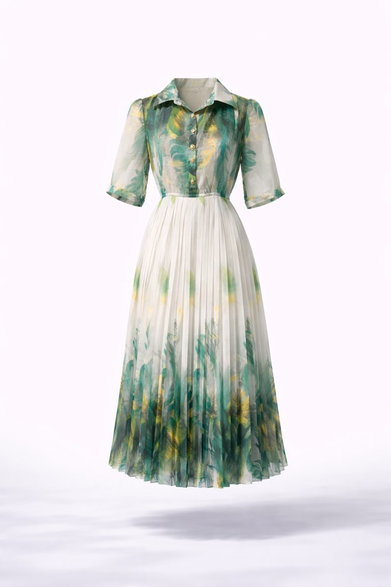 Đầm Maxi Vintage Hai Lớp Limited VH128