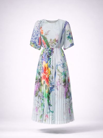 Đầm Maxi Vintage Hai Lớp Limited VH129