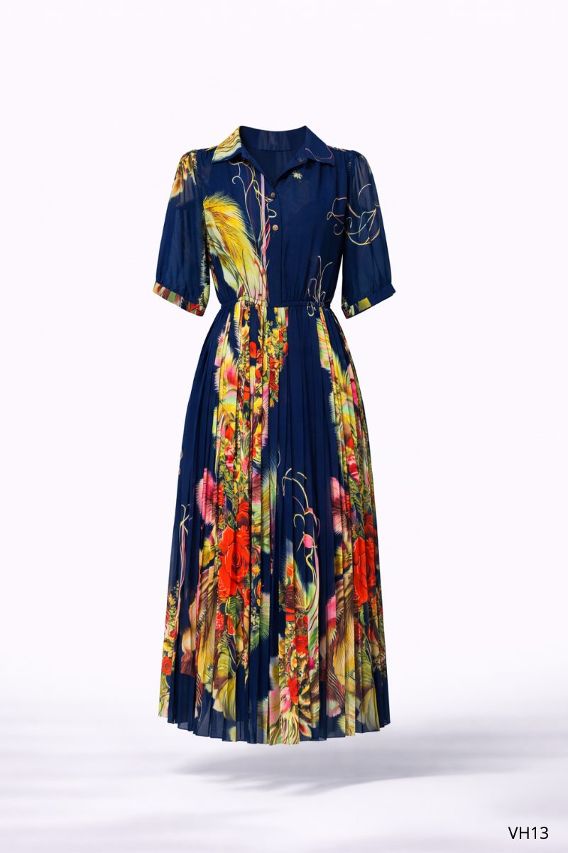 Váy Maxi vintage hàng limited(VH01-VH20) - Ảnh 14
