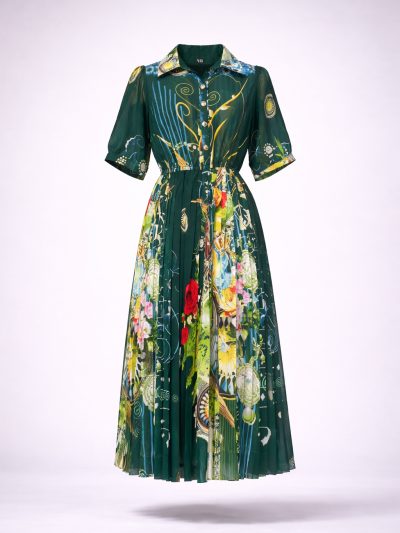 Đầm Maxi Vintage Hai Lớp Limited VH130