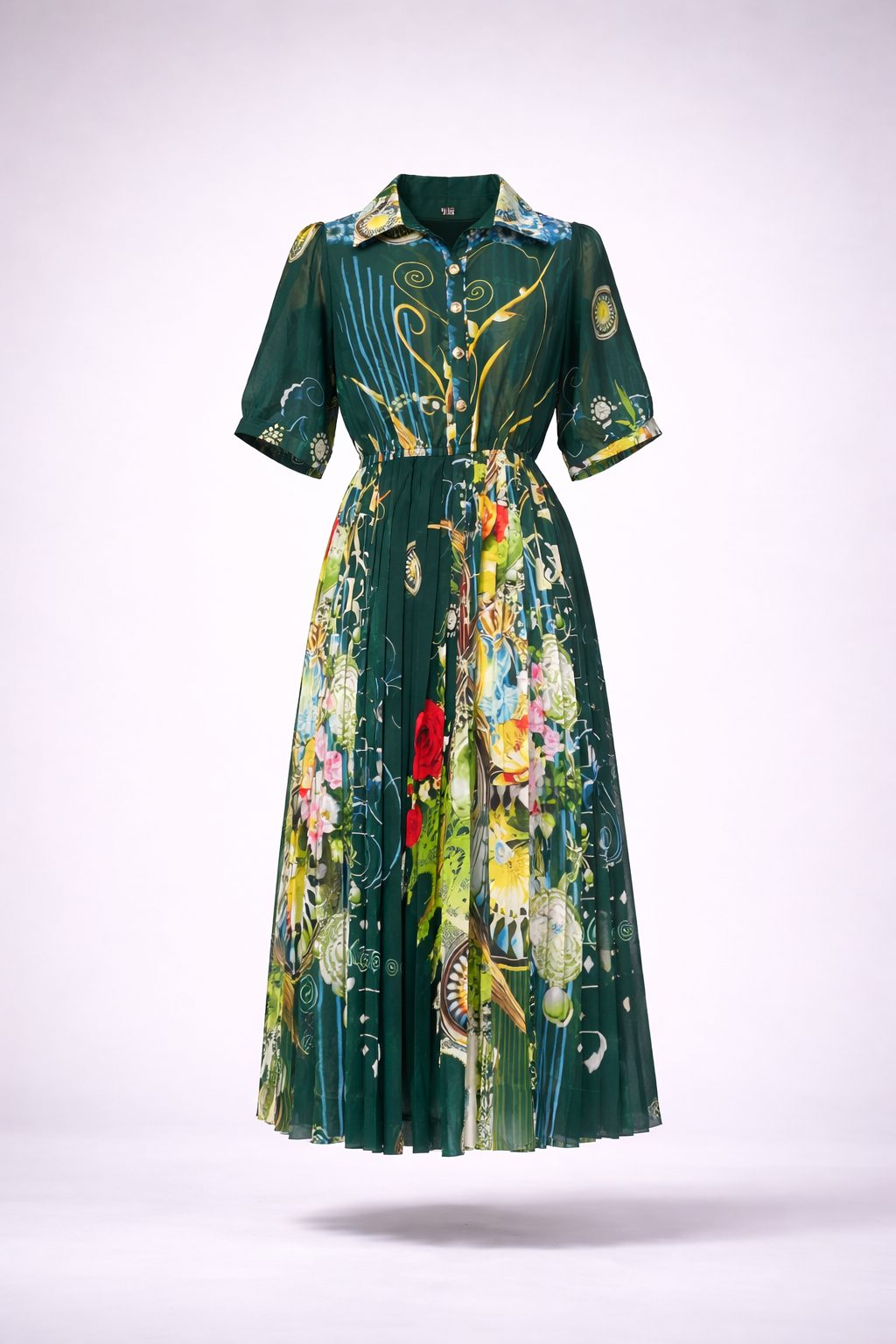 Đầm Maxi Vintage Hai Lớp Limited VH130