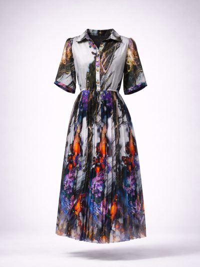 Đầm Maxi Vintage Hai Lớp Limited VH135