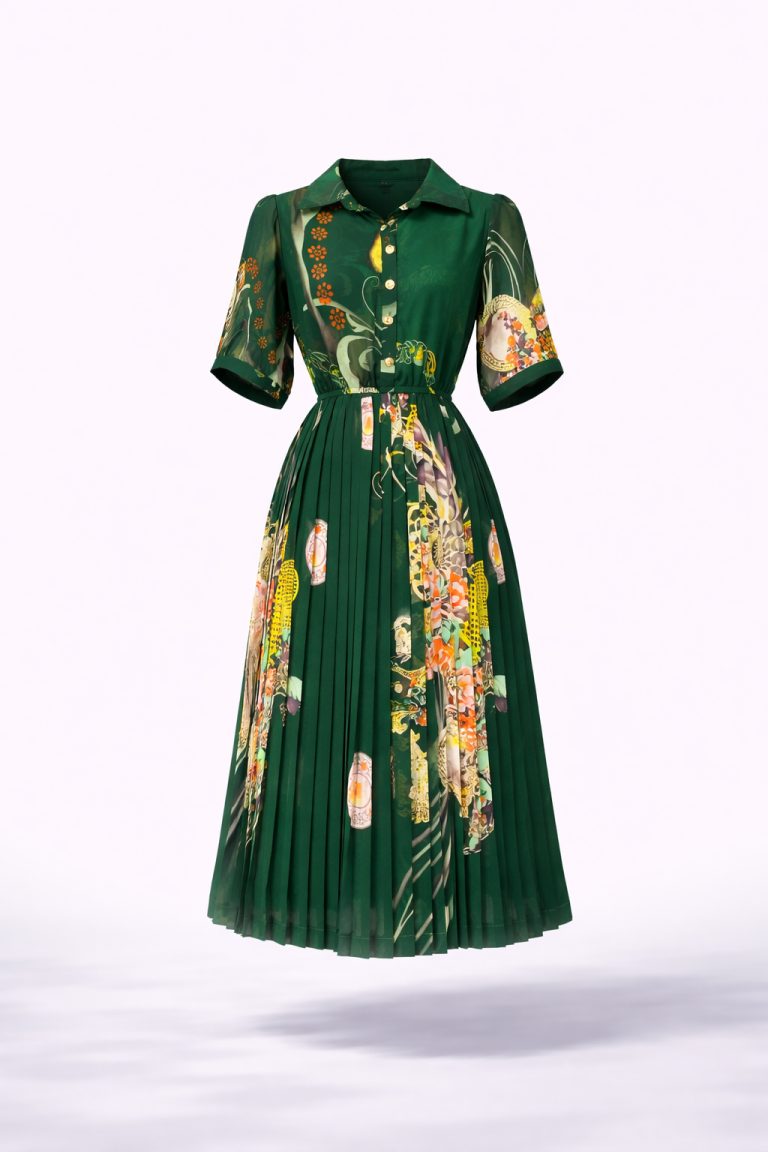 Đầm Maxi Vintage Hai Lớp Limited VH136