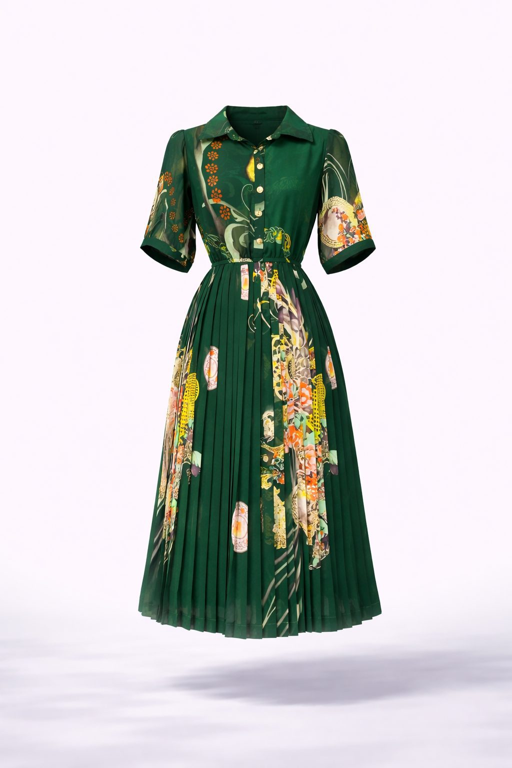 Đầm Maxi Vintage Hai Lớp Limited VH136