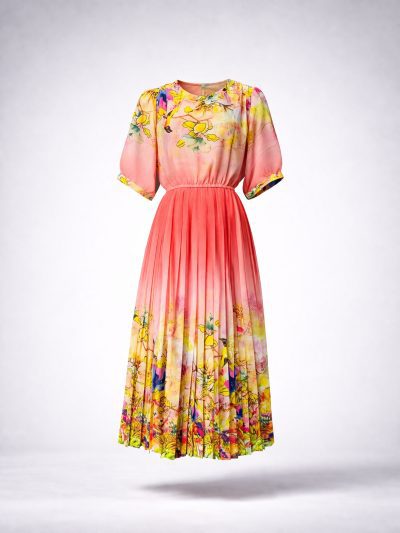 Đầm Maxi Vintage Hai Lớp Limited VH137