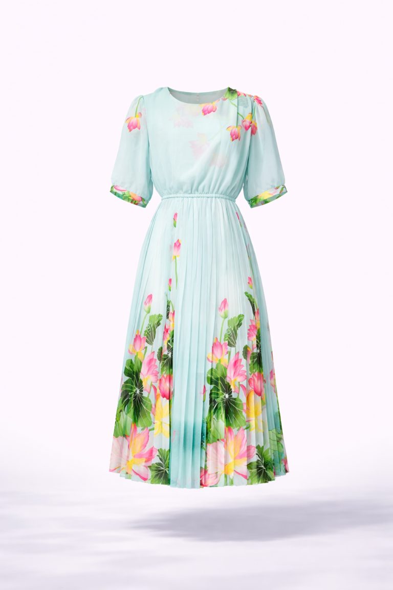 Đầm Maxi Vintage Hai Lớp Limited VH138