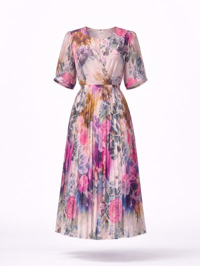 Đầm Maxi Vintage Hai Lớp Limited VH139