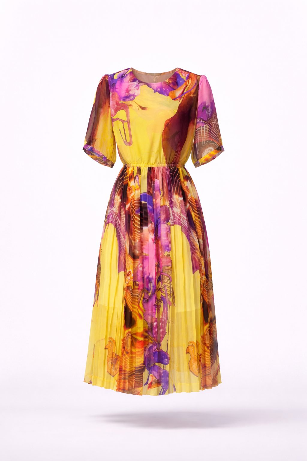 Đầm Maxi Vintage Hai Lớp Limited VH144