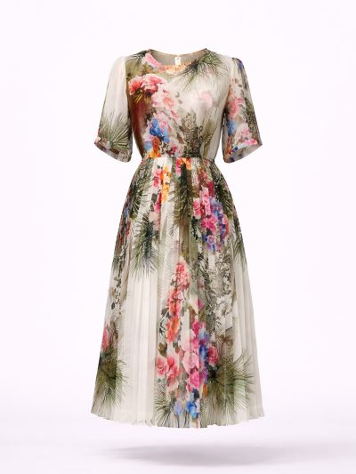 Đầm Maxi Vintage Hai Lớp Limited VH146
