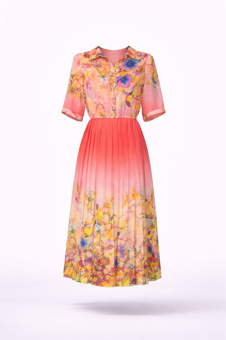 Đầm Maxi Vintage Hai Lớp Limited VH148